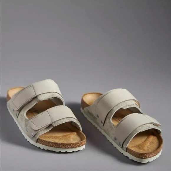 Birkenstock Uji Nubuck / Suede Leather Sandals Womens 9 Size 40 NWT